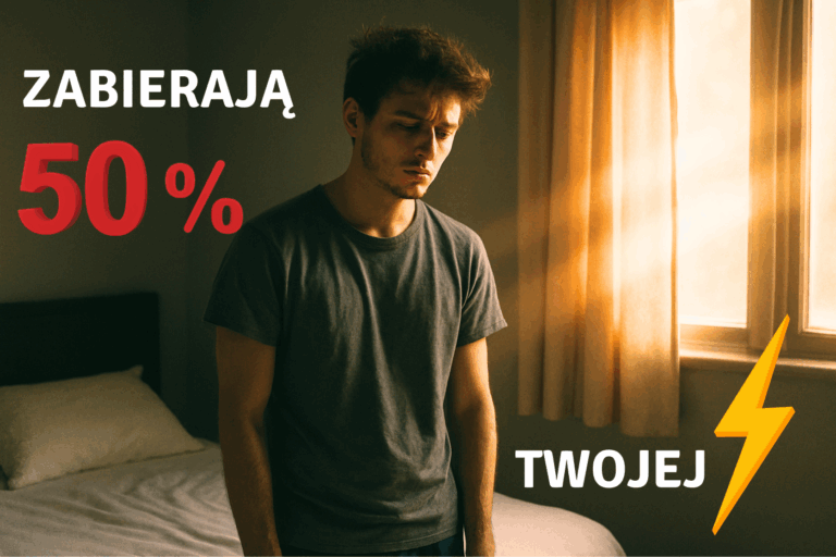 Te 4 rzeczy wysysają 50% Twojej energii rano!