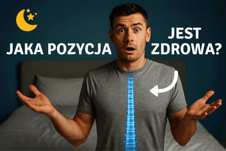 Jaka pozycja snu, jest najlepsza dla Twojego kręgosłupa?