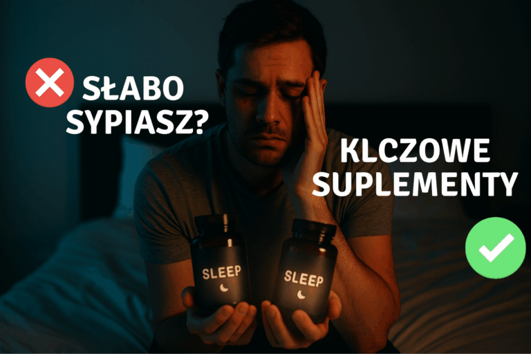 Słabo sypiasz? Pamiętaj o tych 3 kluczowych suplementach!