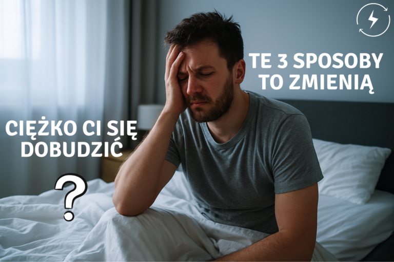 Ciężko Ci się dobudzić rano? Te 3 sposoby, zmienią Twoje poranki!