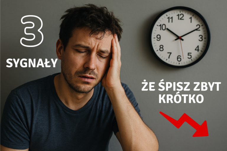 3 Sygnały, że śpisz zbyt krótko. Zobacz, czy je dostajesz!